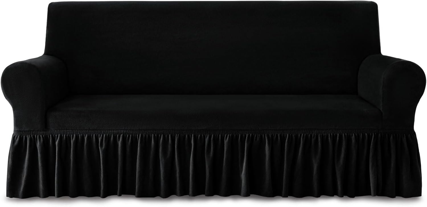 PlushGuard™ - Plush Stretch Sofa Cover