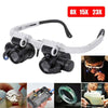 OptiWear™ -  Adjustable Headband Magnifying Glass