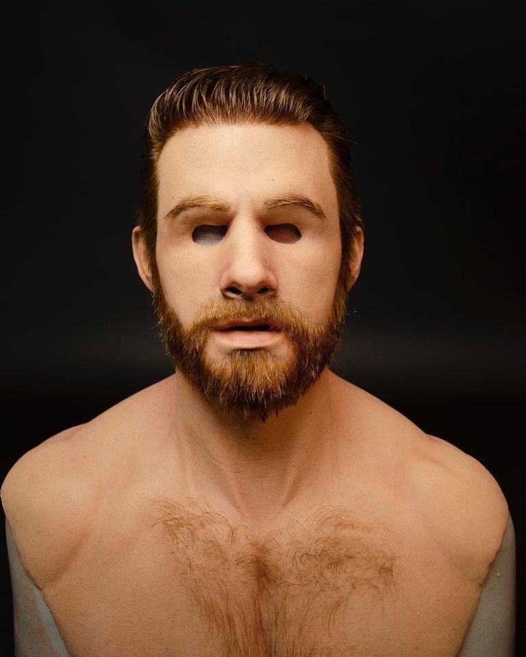 ElderMorph™ - Old Man Full Head Mask