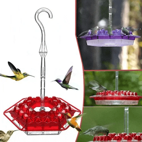 SkySip™ - Leak-proof hummingbird feeder