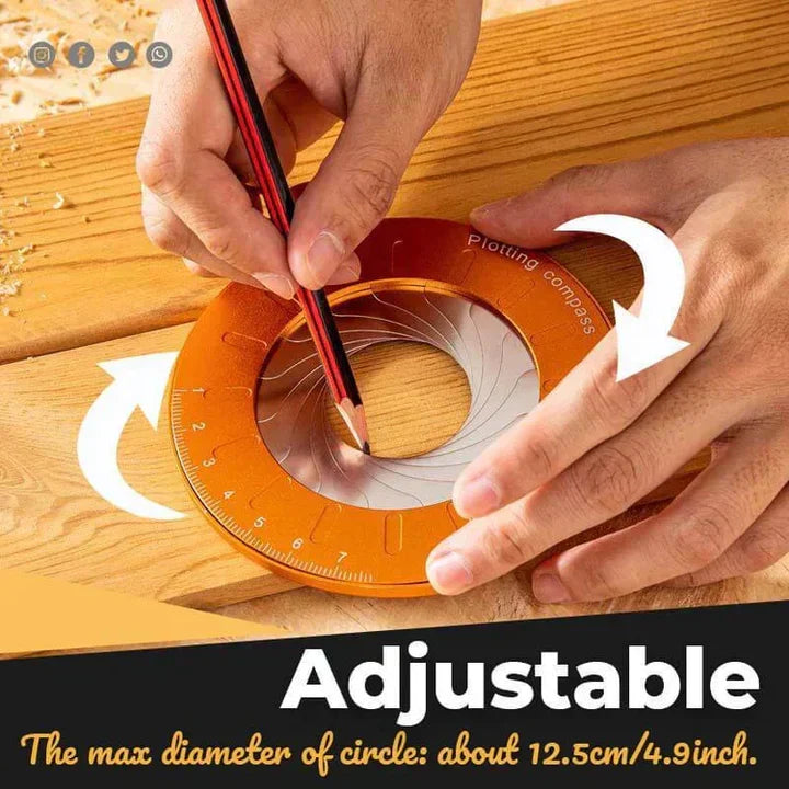 Rule™ – The Compact Circle-Drawing Tool