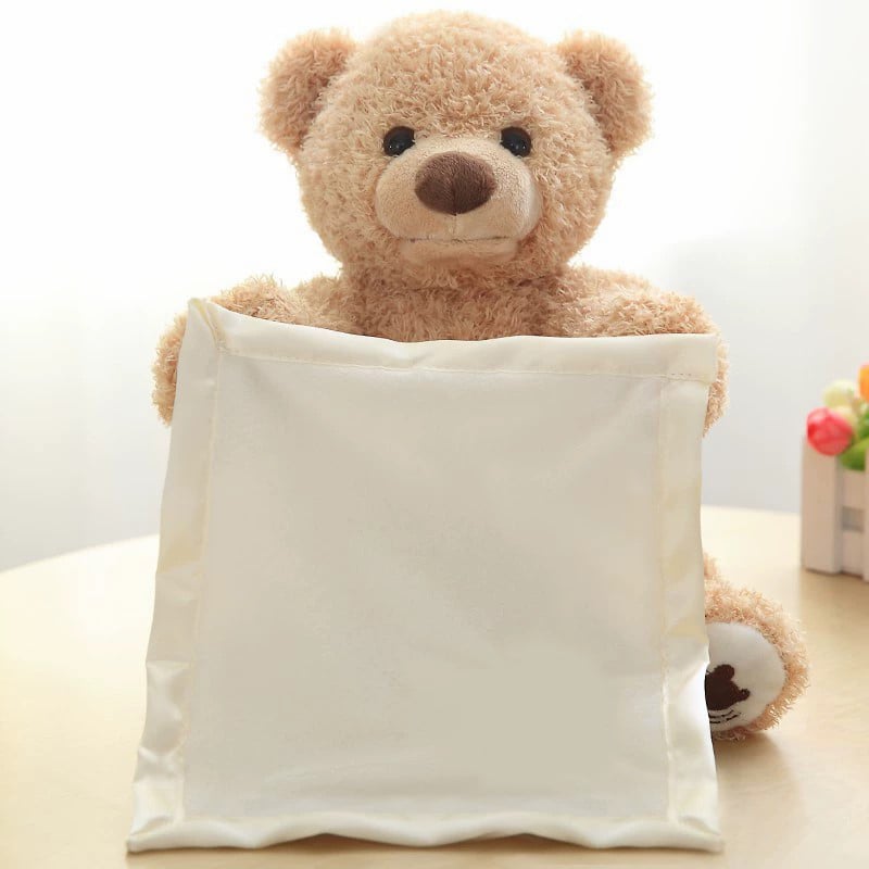 HugHarmony™ - Peekaboo Plush Bear