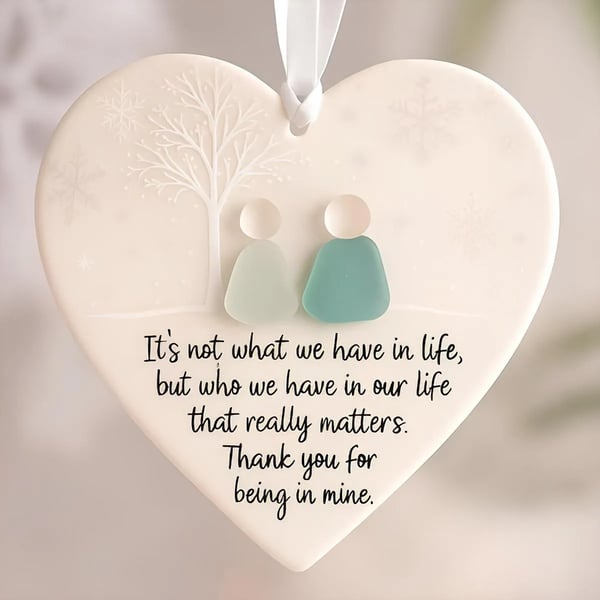 1+1 FREE | Mareya™ – Handcrafted Sea Glass Hearts That Capture Connection
