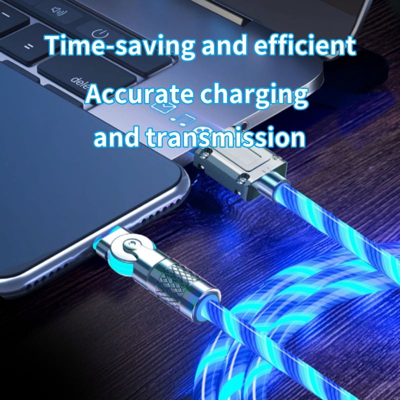 GlowLink™ - 540° rotating fast charge
