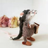 WhiskerWool™ - Handmade needle-felted mouse