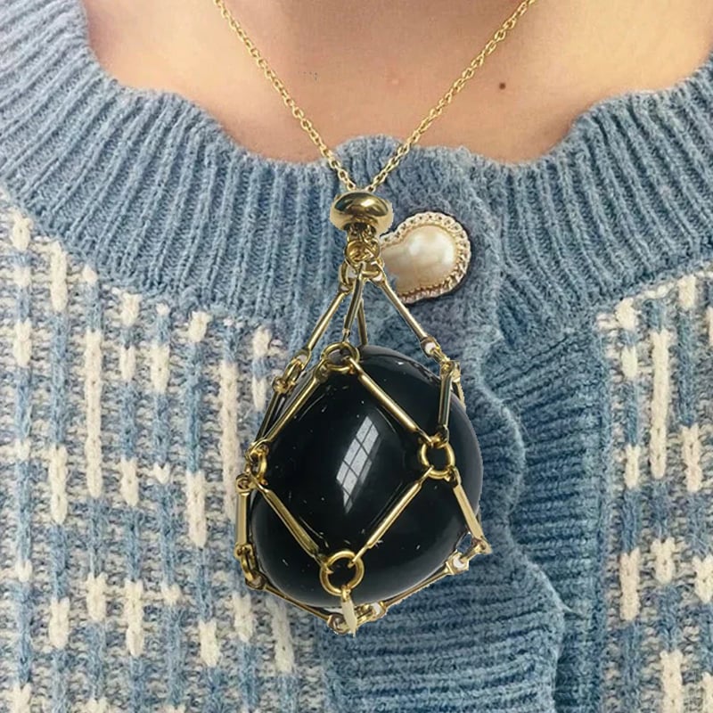 AuraCage™ - Crystal Cage Pendant