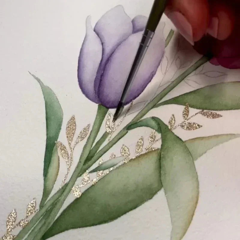 AquaLume™ – Brilliant metallic watercolors