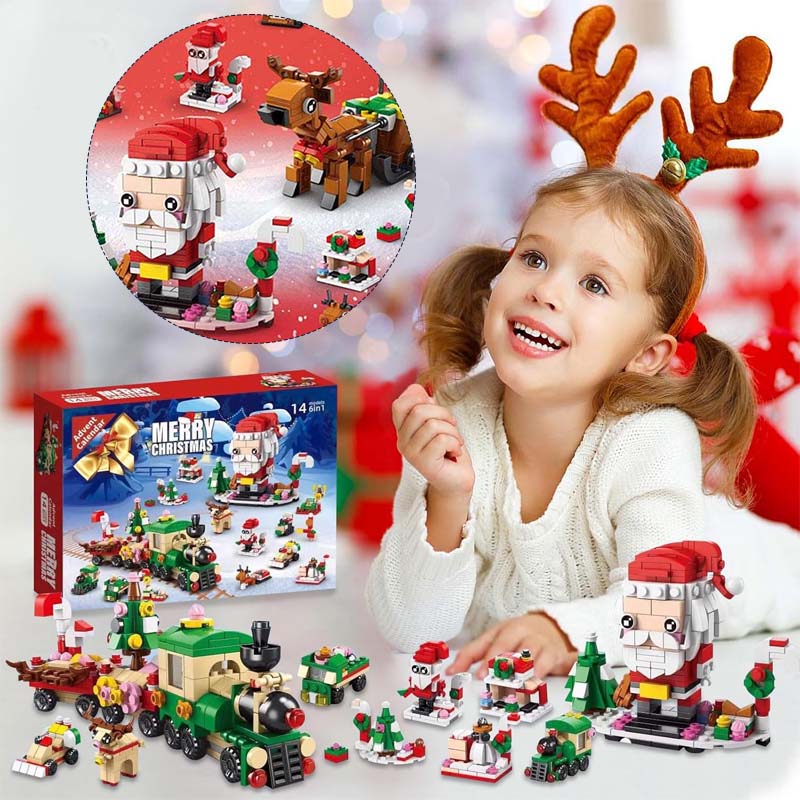 BuildaTree™ – Advent Calendar with Christmas Tree Building Blocks