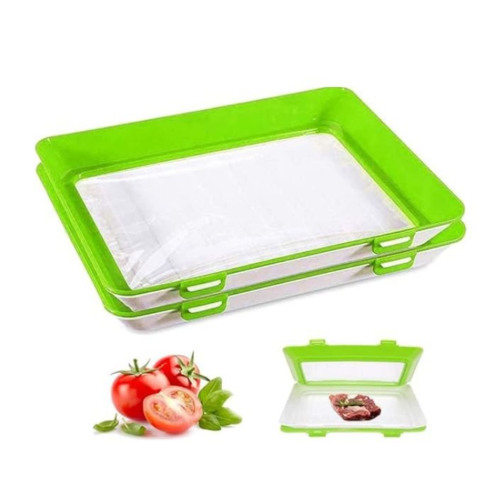 3+2 Free | FlexiFresh™ | Elastic Film Food Storage Trays