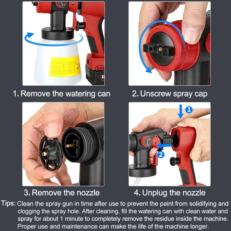 50% OFF | RenovaSpray™ | Cordless Paint Sprayer
