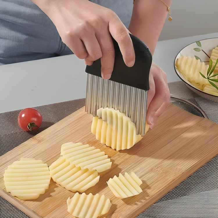 RippleCutter™ - Wave cutter kitchen cuts