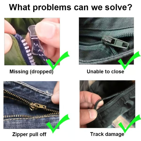 ZipFix™ - Quick universal zipper repair tool