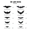 HauntGlow™ - 3D LED bat lights (12 Pcs Set)