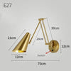 Modern Adjustable Wall Lamps - Swing Long Arm Design with Internal Wall Switch for Household Bedside Lighting, Enhance Your Decor with Stylish Sconce Lights