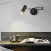 Modern Adjustable Wall Lamps - Swing Long Arm Design with Internal Wall Switch for Household Bedside Lighting, Enhance Your Decor with Stylish Sconce Lights