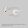 Modern Adjustable Wall Lamps - Swing Long Arm Design with Internal Wall Switch for Household Bedside Lighting, Enhance Your Decor with Stylish Sconce Lights