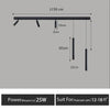 Nordic LED Ceiling Lamp - Modern Strip Design for Restaurants, Bars, Kitchen Islands, and Dining Rooms