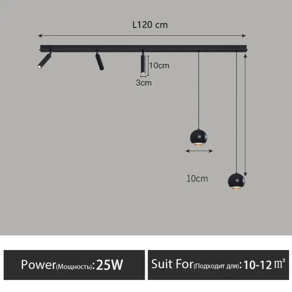 Nordic LED Ceiling Lamp - Modern Strip Design for Restaurants, Bars, Kitchen Islands, and Dining Rooms