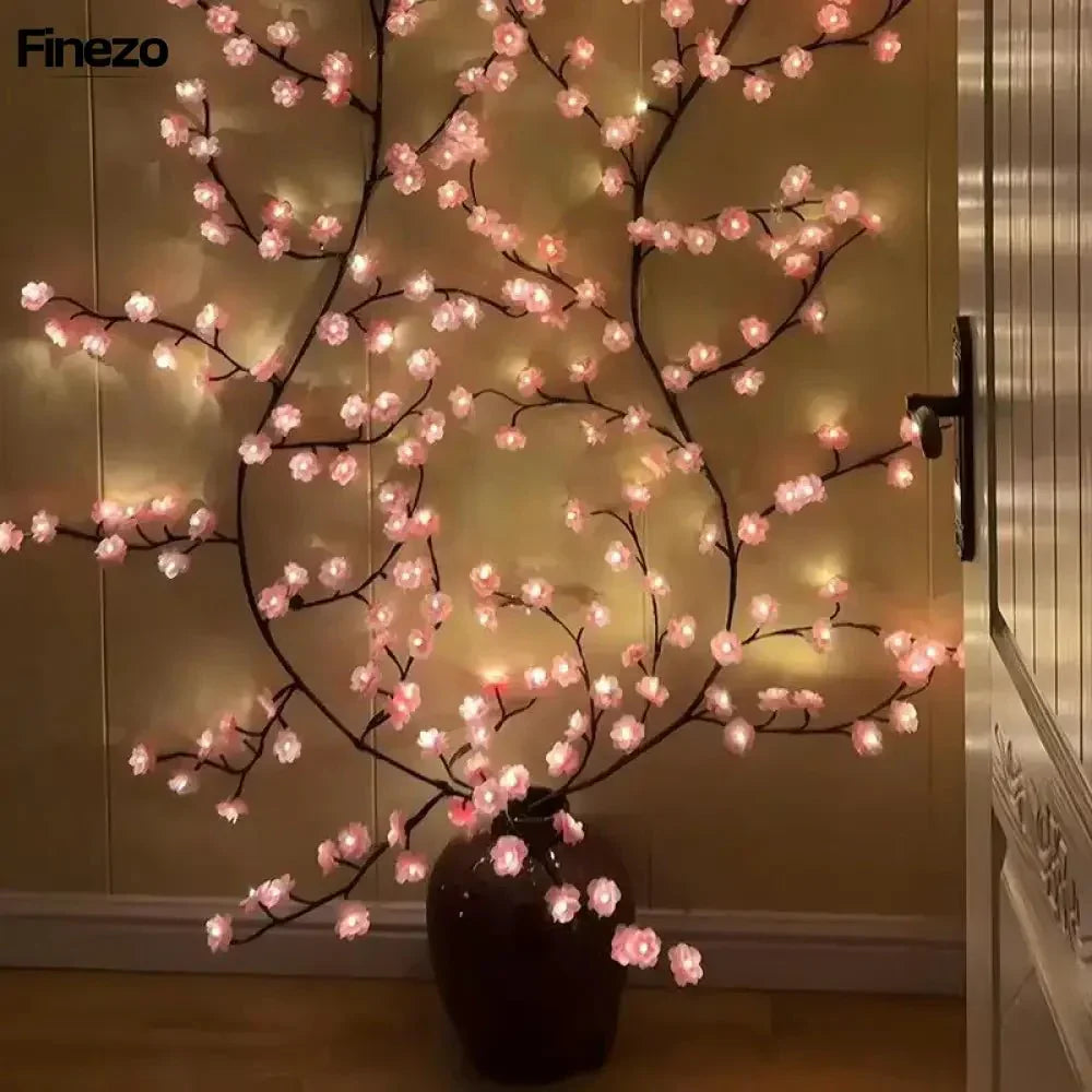 1+1 FREE | SakuraGlow™ - LED cherry blossom branch with 96 lights