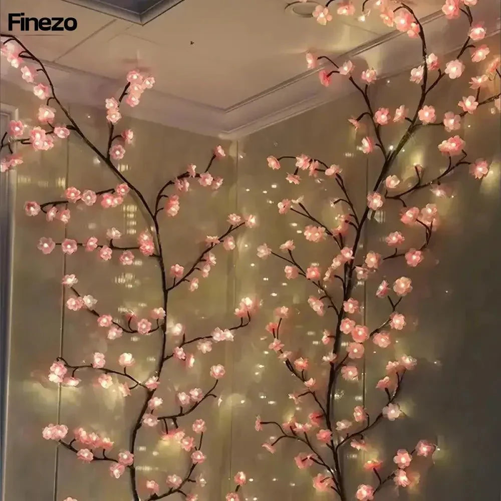 1+1 FREE | SakuraGlow™ - LED cherry blossom branch with 96 lights