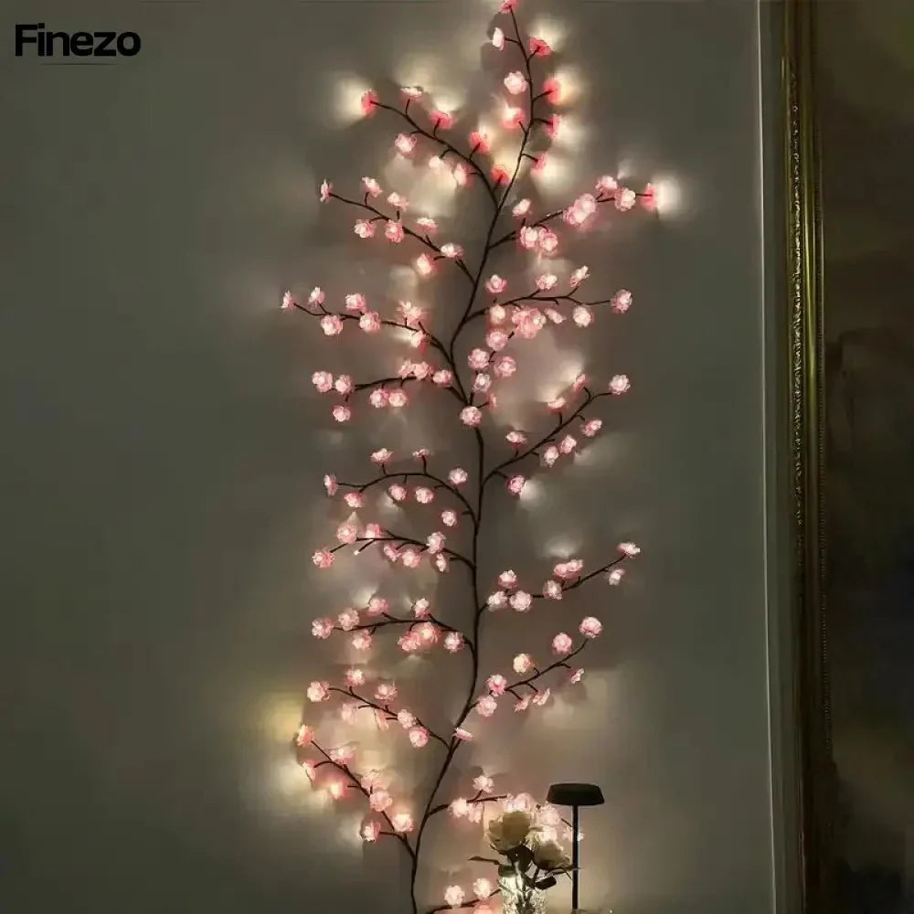 1+1 FREE | SakuraGlow™ - LED cherry blossom branch with 96 lights