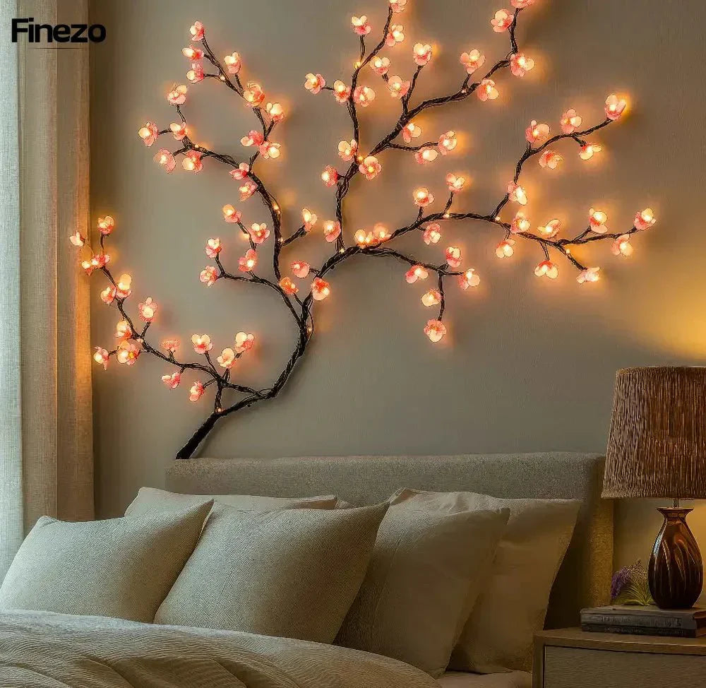 1+1 FREE | SakuraGlow™ - LED cherry blossom branch with 96 lights