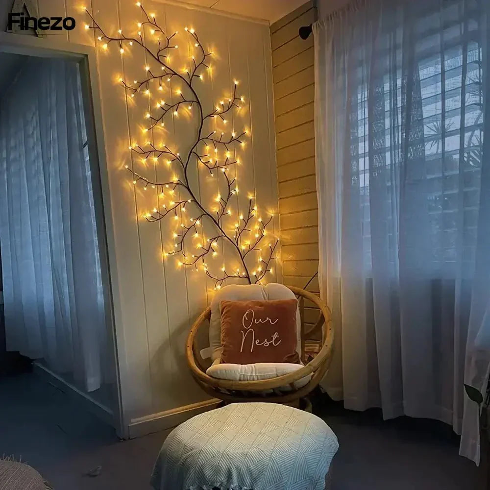 1+1 FREE | SakuraGlow™ - LED cherry blossom branch with 96 lights