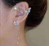 Aurelune™ — Butterfly & Flower Tassel Earrings