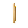 Sophisticated Modern LED Wall Lamp - Radiant Gold Lighting Fixture for Living Rooms, Bedrooms, and Luxurious Entryways