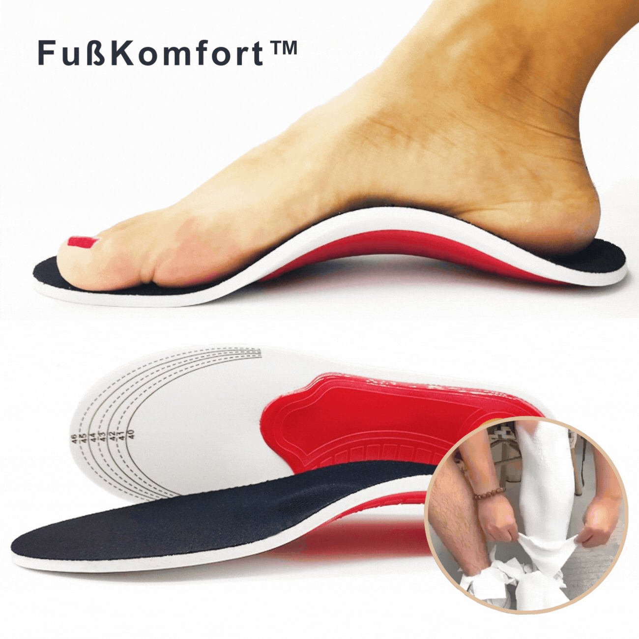 1+1 Free | ZenStride™ | Orthotic Insoles for Plantar Fasciitis